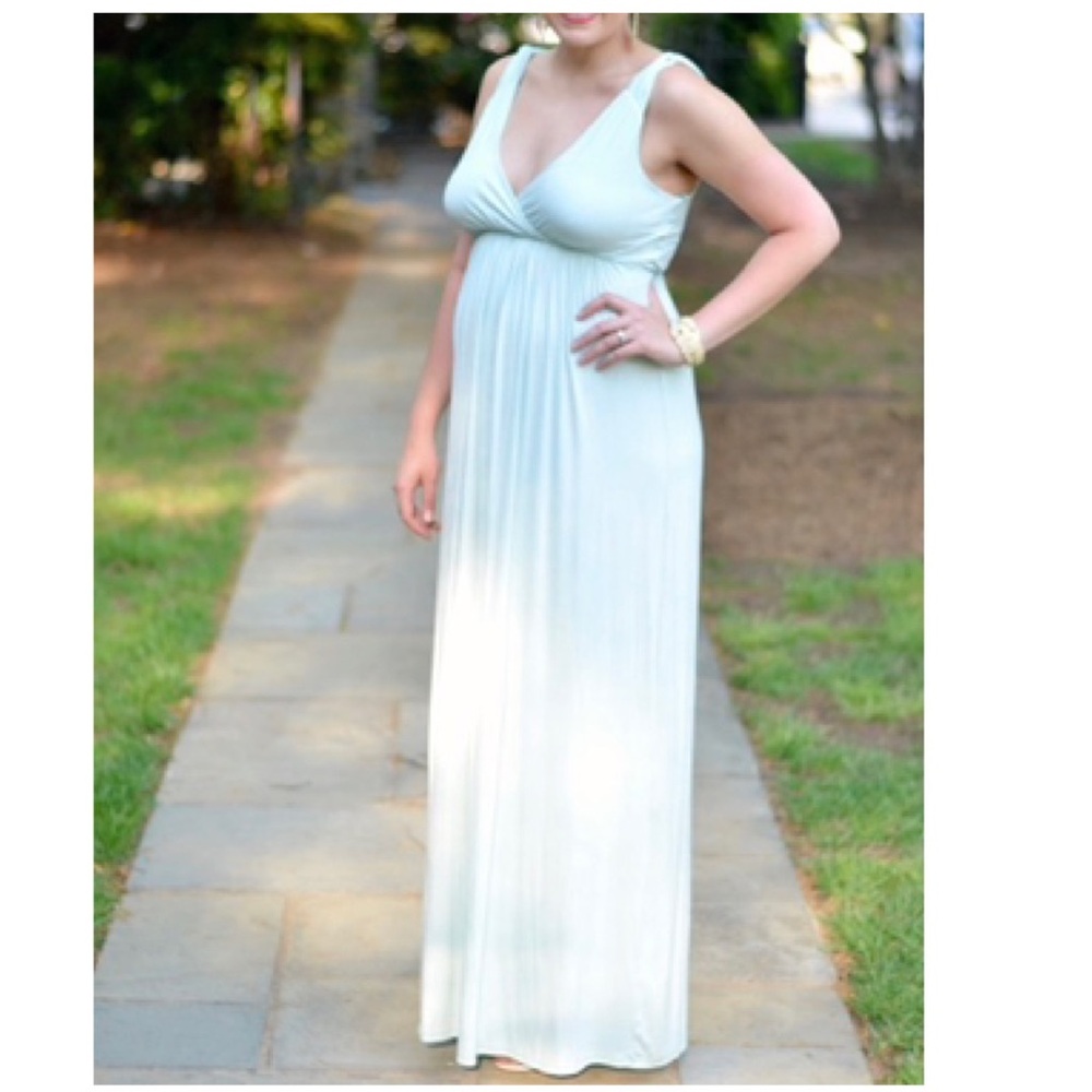 Gypsy 05 Y2K Made in Hollywood Green Sleeveless Goddess Maxi Dress in Size Large